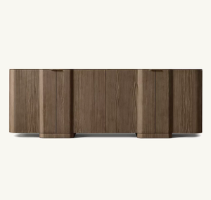 Customized Modern American Living Dining Room Furniture Wood <b>Storage</b> Cabinet Classic Home Dining Room 4-door <b>Sideboard</b> - Product Image 6