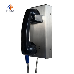 Cabine téléphonique publique pour prison, mini-boîte d'appel SIP, combinés VoIP, téléphones muraux analogiques IP65, téléphones anti-vandalisme d'urgence - Product Image 3