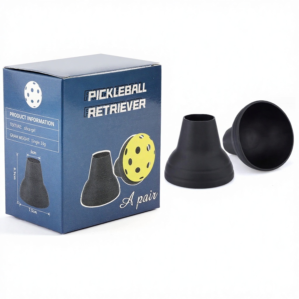 Pickleball Ball Picker Color-Box Pack Outdoor Pickleball Racket Casual 40 Holes 33g Ball-Picking Tool Accessories for New