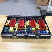 Amplificateur de puissance de classe D1U à montage en rack KFKD 4 canaux 1300W par canal pour équipement sonore de discothèque, bar, KTV