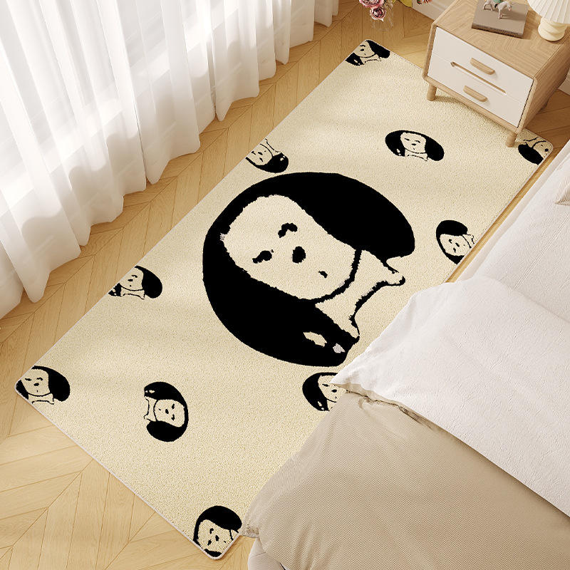 Classic black and white rectangular avatars