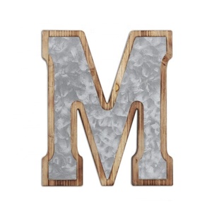 Décoration Murale Vintage en Fer Galvanisé Couleur Originale, Lettres Décoratives Transfrontalières, Artisanat de Quincaillerie pour la Maison - Product Image 6