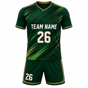 Ensemble d'uniformes de football d'élite avec graphismes d'équipe personnalisés, couleurs, logos et impression de nom de joueur - Product Image 3