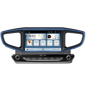 Reproductor de DVD para Coche con Pantalla de <span class=keywords><strong>8</strong></span> Pulgadas, Android 9.0, Reemplazo de Tablero, Navegación GPS para <span class=keywords><strong>HYUNDAI</strong></span> <span class=keywords><strong>IONIQ</strong></span> HYBRID 2016-, CARPLAY, DSP, IPS, BT - Product Image 1