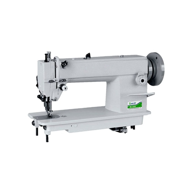 High Speed Top and Bottom Feed Walking Foot Industrial Hand Operated Sewing Machine Leather