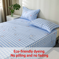 Parure de draps en coton 100 % personnalisée en gros – Draps-housses et draps plats super doux pour lits Queen et King Size