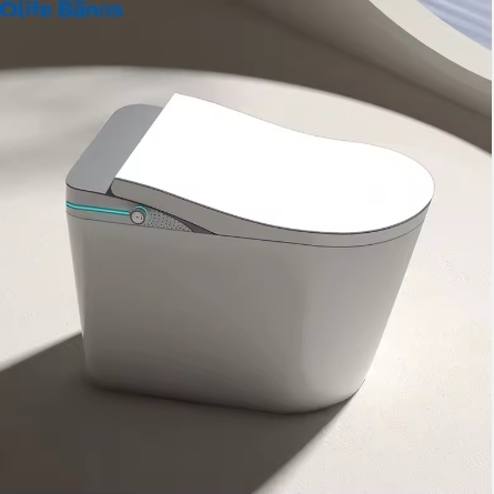 Sanitary Wares Automatic Bidet One Piece Toilet Modern Bathroom Ceramic Wc Intelligent Smart Toilet With Remote Control