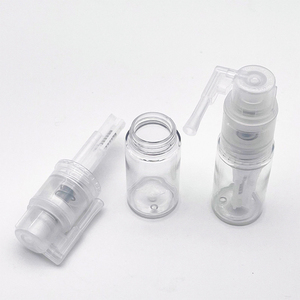 Botella de <span class=keywords><strong>Spray</strong></span> con Bomba Airless Transparente de PET, Impresa con Serigrafía, con Tapa de Rosca para Polvo Suelto, de 14ml a 60ml, en Oferta - Product Image 2