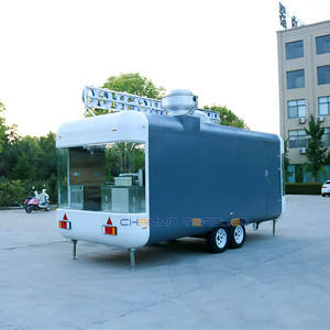 Chammp équipement de chariot de restauration rapide de remorques de bar mobiles personnalisées avec cuisine mobile de camion de nourriture entièrement équipée à vendre - Product Image 5