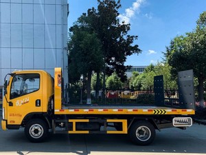 FAW J6L 4x2 <b>Flatbed</b> Tow <b>Truck</b> 5 Ton Slidebed Wrecker 3 Ton Rollback Recovery <b>Truck</b> with Underlift - Product Image 6