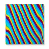Feuille de celluloid à rayures diagonales ondulées arc-en-ciel, feuille de plastique à grain traversant pour pickguard de guitare, manche de couteau, décoration artisanale