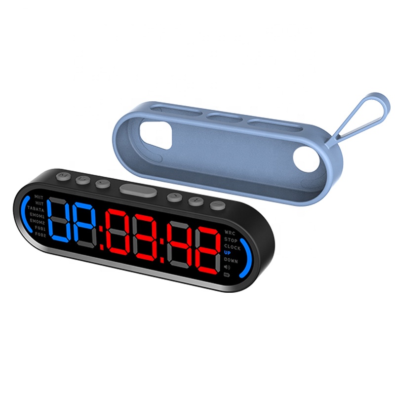 Маленький портативный милый скачок-игра для фитнеса и дома, миниатюрный светодиодный умный Bluetooth интервал для тренировок, крошечный тренажерный зал, Круглый таймер, Магнитный цифровой