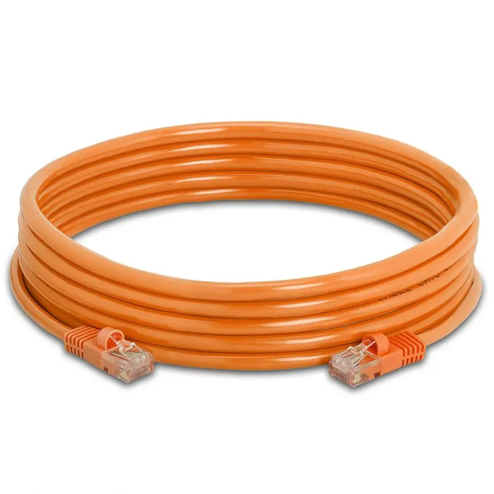 بيع بالجملة من المصنع كابل Cat6 28Awg Lan 6 25 قدم 30 سنتيمتر كابل 8 Cat5 Cat3 Cat5e 24Awg Cat 5 Utp لتصحيح الحبل