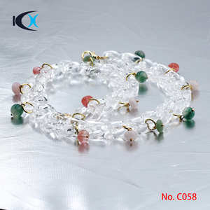 Acrilico Trasparente Sacchetto di Plastica Catena di Accessori Fai da Te in Resina Trasparente di Ricambio Del Sacchetto Della Cinghia per Borsa Della Spalla - Product Image 3