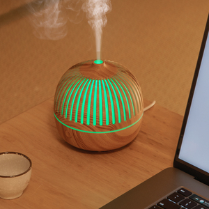 B2B ultrasons rétro grain de bois diffuseur <span class=keywords><strong>d</strong></span>'huiles essentielles l hôtel chambre ed arc-en-ciel veilleuse humidification <span class=keywords><strong>purificateur</strong></span> <span class=keywords><strong>d</strong></span>'<span class=keywords><strong>air</strong></span> - Product Image 4