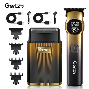 Professional Cordless Rechargeable Barber Salon Hair Set for Men's Adjustable Use Household Hotel USB Hair Set - Product Image 1