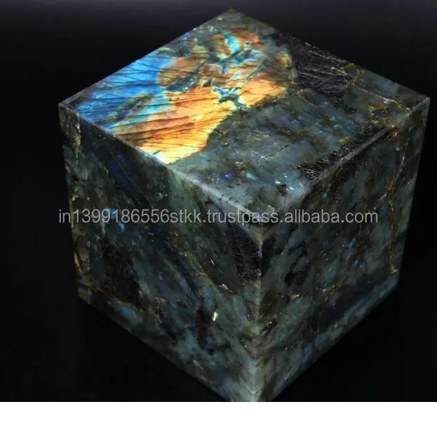 ก้อนอัญมณีธรรมชาติ100% สำหรับหิน Labrodite Cube