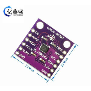 CJMCU-90393 MLX90393 Sensor Hall 3D Digital I2C SPI 3.3V Módulo de Medición de Ángulo de Posición Lineal - Product Image 3