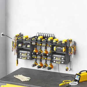 워크샵 전동 공구 주최자 및 보관 차고 보관 전동 공구 주최자 도구 디스플레이 랙 - Product Image 1