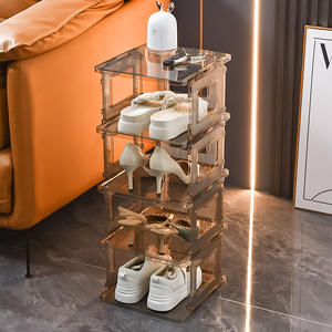 Boîtes de rangement pour <span class=keywords><strong>chaussures</strong></span> multicouches créatives, type tiroir, à ouverture frontale, organisateur de rangement pour <span class=keywords><strong>chaussures</strong></span>, conteneur pour baskets pour <span class=keywords><strong>femmes</strong></span> - Product Image 6