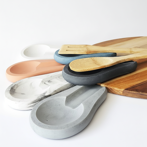 ที่พักช้อนหินที่วางเครื่องครัวโลหะสำหรับตะหลิวช้อนคีบมากขึ้น - Product Image 1