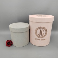 Boîtes d'emballage cadeau rondes personnalisées OEM 2026 en carton recyclé avec motif floral personnalisable