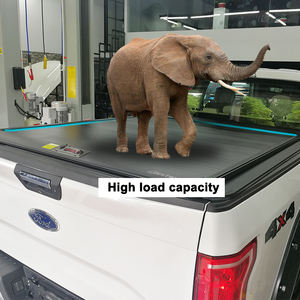 Cubiertas de Caja de Camioneta Manuales de Acero Inoxidable YTPIONEER para <span class=keywords><strong>Ford</strong></span> F150 Raptor 2009-2022, Cubierta Retráctil Rígida de Aluminio para Plataforma de Camioneta - Product Image 2