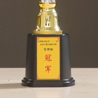 Trophée de bateau-dragon en plastique personnalisé avec design gravé imprimé UV, figurines et statues d'honneur les plus récentes GD13