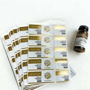 Etiquetas Personalizadas para Viales, Etiquetas Holográficas Impermeables para Péptidos, Etiquetas para Botellas de Péptidos de 2 ml, 3 ml y 10 ml - Product Image 2