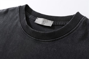 เสื้อยืดแขนสั้นทรงหลวมพิมพ์ลายหัวกะโหลกแฟชั่นฤดูร้อน STARLIGHT สำหรับผู้ชาย รับสกรีนโลโก้ - Product Image 4
