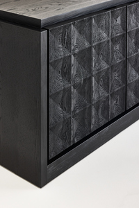 <span class=keywords><strong>Meubles</strong></span> contemporains sur mesure de haute qualité, noir mat, nouveau meuble de rangement à quatre portes en pin et chêne, <span class=keywords><strong>meubles</strong></span> en bois massif naturel - Product Image 6