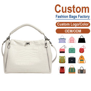 Genuine Leather Crossbody Bag Crocodile Grain Design Fashion Style Premium Handbag ODM Processing - Product Image 1