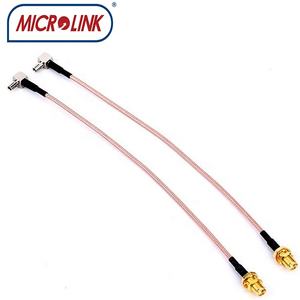 Divisor Tipo <span class=keywords><strong>Y</strong></span> SMA Hembra a Doble Conector Macho TS9 CRC9, <span class=keywords><strong>Cable</strong></span> de Extensión RF RG316 - Product Image 5
