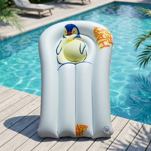 Planche de surf gonflable en PVC sur mesure, fabrication professionnelle, solutions entièrement personnalisées, planche de kickboard pour installations sportives aquatiques en plein air - Product Image 3