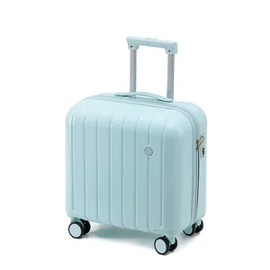Equipaje personalizado profesional Carro de equipaje rodante de negocios sólido y suave Cajas de embarque pequeñas para niños