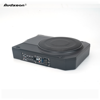 Subwoofer actif mince de 10 pouces pour voiture, sous siège, classe AB, 75 mm, profil bas, haut-parleur de basses alimenté OEM ODM