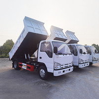 Nouveau mini camion à benne basculante léger chinois 4X2 4X4 6 tonnes 3 tonnes 4 tonnes