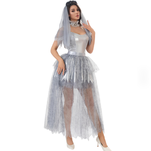 Disfraz de Novia Vampiro Fantasma para Halloween, Traje de Cosplay de Fantasma del Infierno para Carnaval de Halloween - Product Image 2