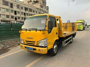 Used ISUZU 4T Diesel Manual <b>Flatbed</b> Towing Wrecker <b>Truck</b> for Vehicle Rescue - Product Image 2