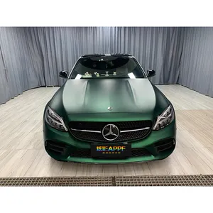 Film auto-adhésif pour changement de couleur de voiture Colorful Ppf Chrome Car Wrap Tint Vinyl Wrap Venom Green For Car Body