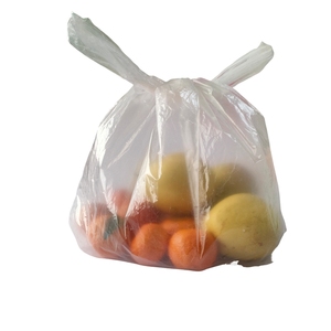 High Quality Vest <b>Plastic</b> Carrier Bag Big Shopping <b>Plastic</b> Bags Fruits Vegetable T-shirt Food Bag on <b>Roll</b> - Product Image 1