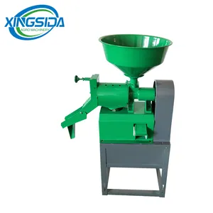 The most popular electric mini rice milling machine for farm