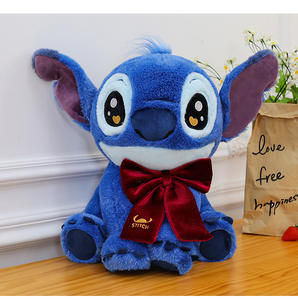 Xh Wholesale Super Soft Doll Plush Keychain Embroidered <strong>Lilo</strong> <strong>Stitched</strong> Sea Animal Stuffed Animal Pillow Comforter for Birthday - Product Image 1