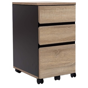 Antique Style 3 Drawer Chest Wooden Cabinet Bedroom Furniture