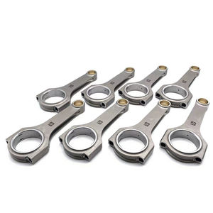 Biellettes forgées S62 H-beam FPO pour <span class=keywords><strong>BMW</strong></span> <span class=keywords><strong>V8</strong></span> S62B50 <span class=keywords><strong>M5</strong></span> <span class=keywords><strong>E39</strong></span> Z8 141,5 mm 53 mm 22 mm Un jeu - Product Image 1