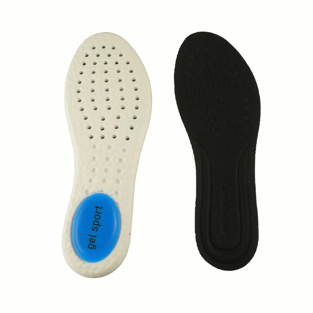 남자와 여자 PU 스페이서 충격 흡수 마사지 활성 작업 insoles 환기 cuttable 길이 도매 insoles