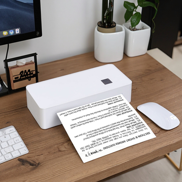 HS-A4P 80mm/s A4 Portable Printer Offer the SDK Support Win Linux Android and IOS