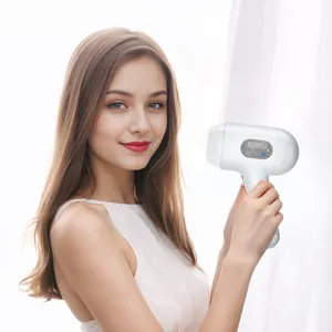 Epilator tanpa rasa sakit multifungsi, mesin IPL untuk Laser penghilang bulu perawatan pribadi es dingin kristal safir perangkat Ipl