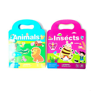 Nouveau <span class=keywords><strong>livre</strong></span> d'autocollants magnétiques pour animaux dinosaures - Product Image 4