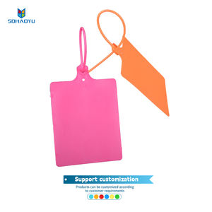 प्लास्टिक सील सुरक्षा समायोज्य टैम्पर सबूत सुरक्षा पैडलॉक लोगो प्रिंट - Product Image 3